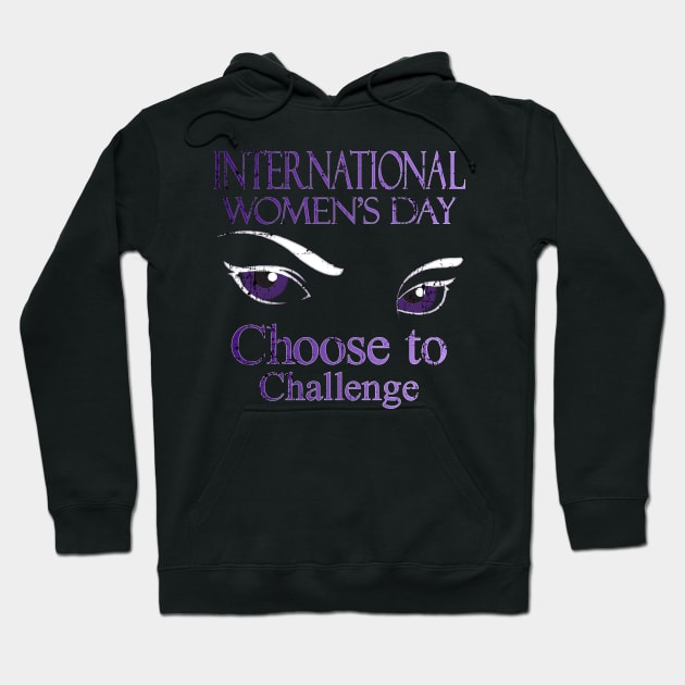 International Women's Day 2021 Choose to Challenge Celebrate Hoodie by alcoshirts